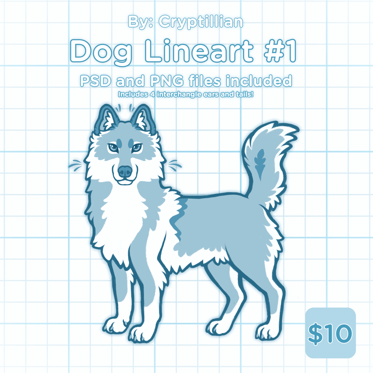 Dog Lineart #1