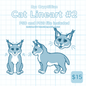 Cat Lineart #2